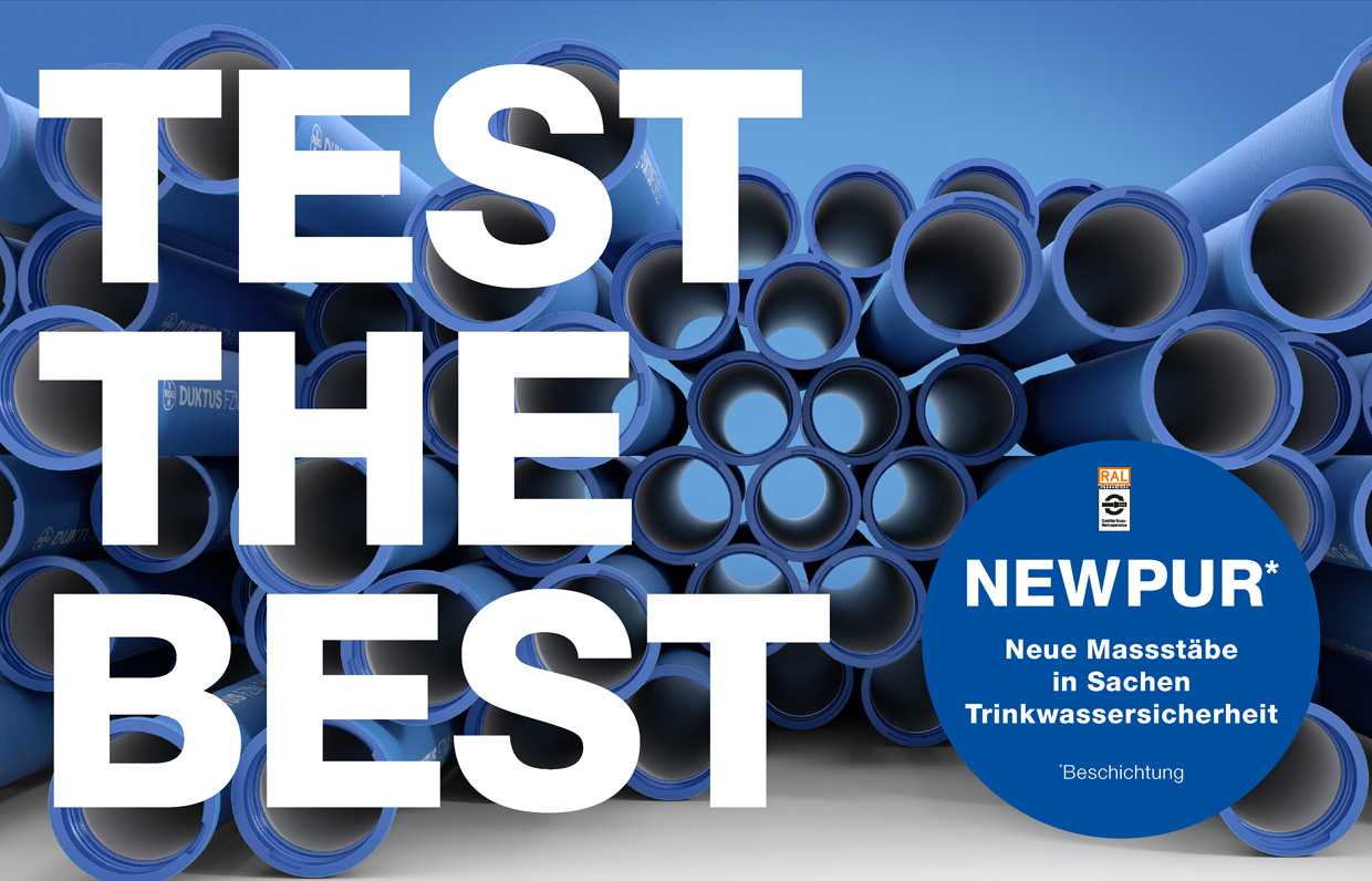 TEST THE BEST - Gussrohrsystem mit BLS-Verbindung