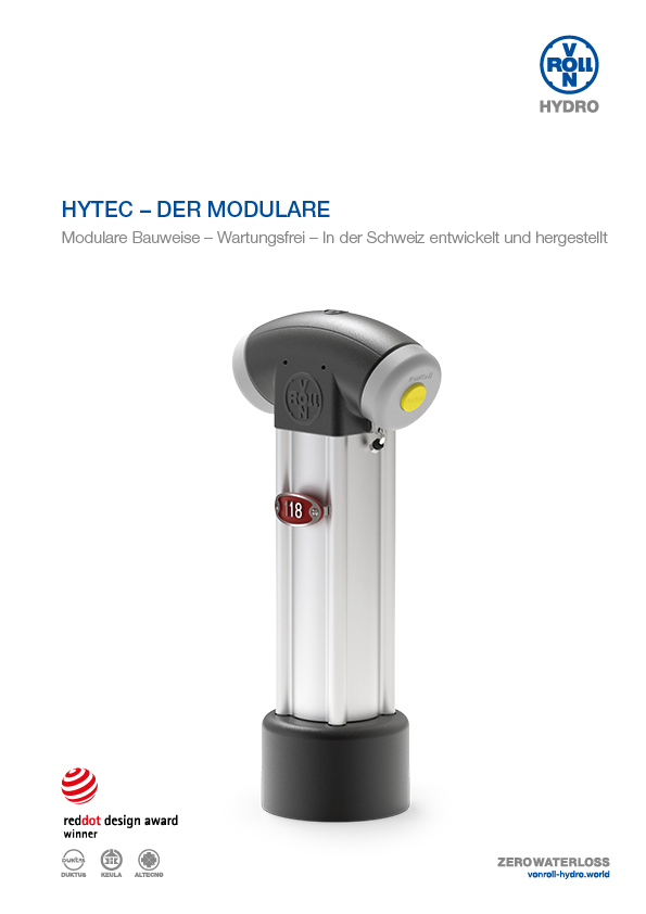 Broschüre Hydrant HYTEC als PDF herunterladen