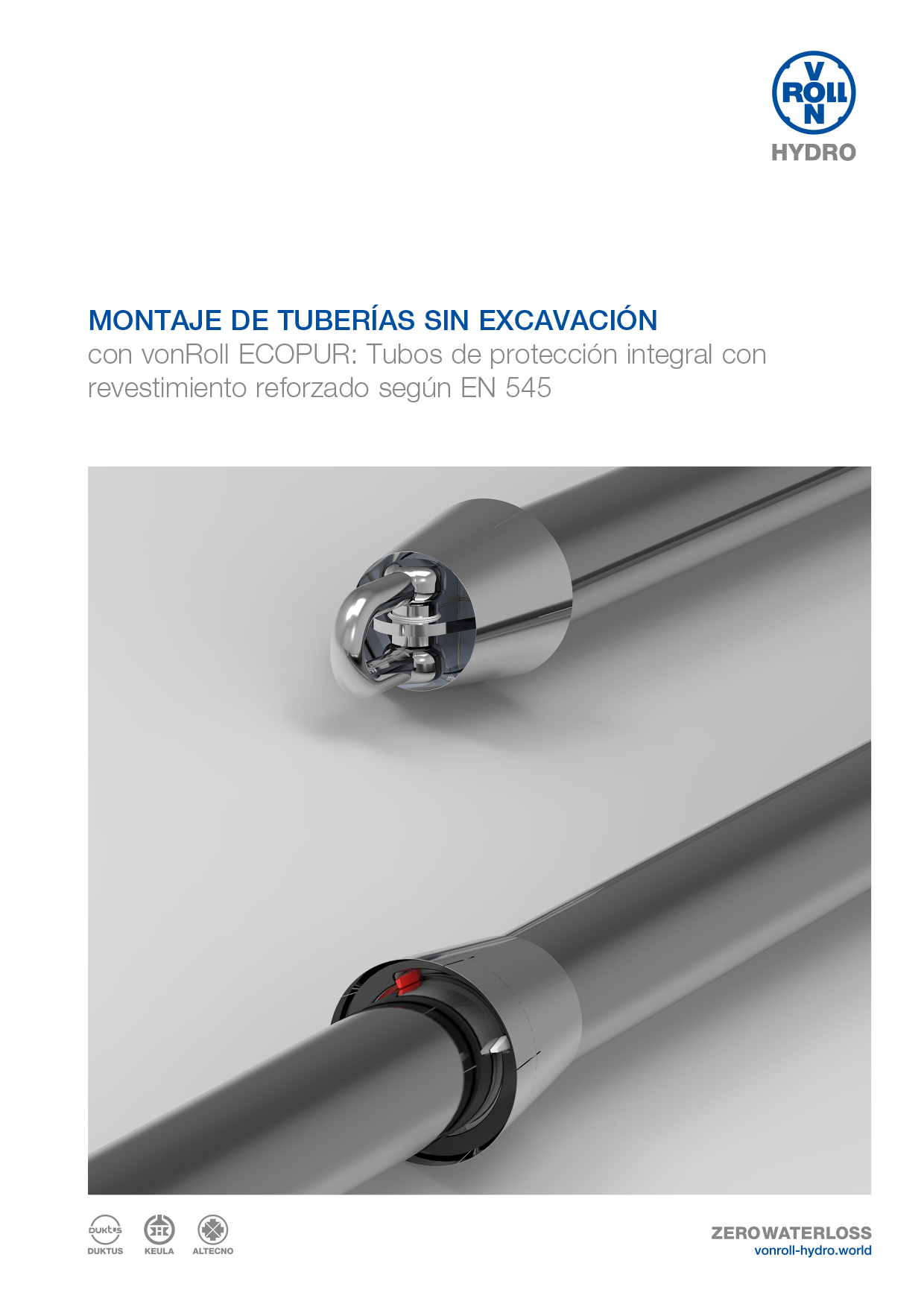Descargar folleto montaje de tuberías sin excavación en formato PDF
