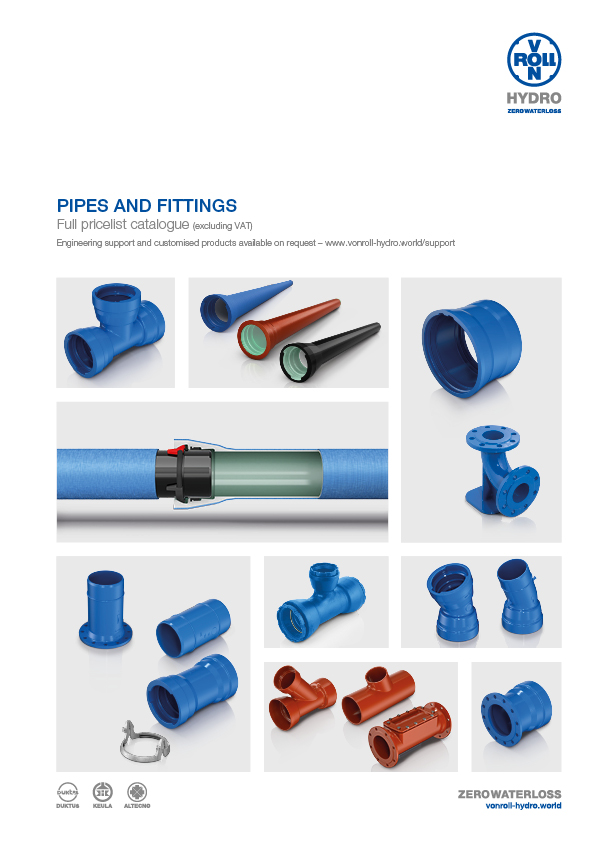 Download the pipes and fittings catalogue as a PDF