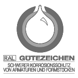 Epoxy-dickbeschichtete Armaturen nach GSK-Richtlinien